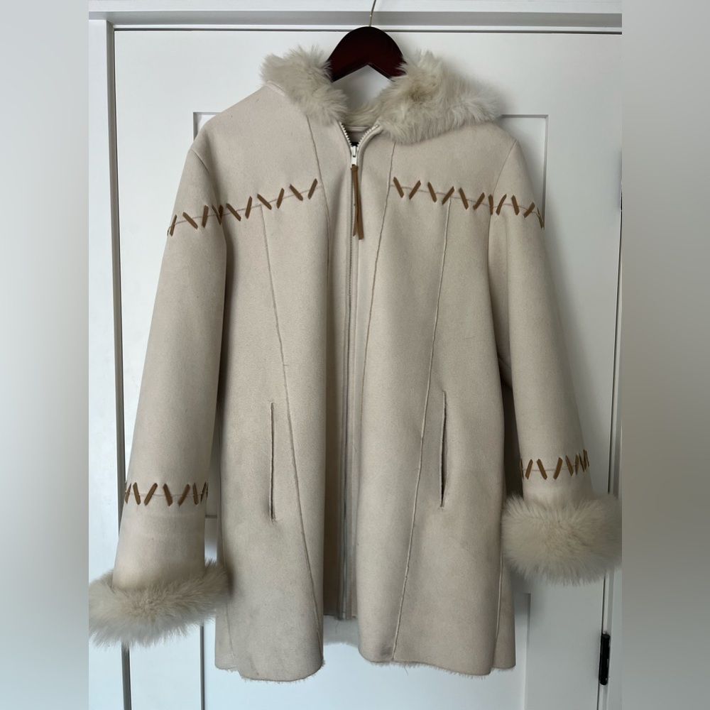 Fennelli Studio Faux fur coat